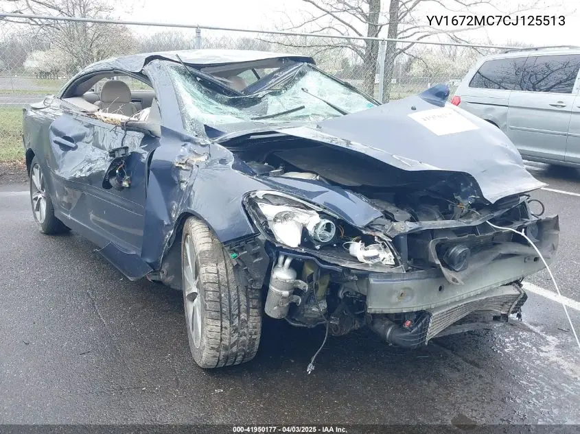 2012 Volvo C70 T5 VIN: YV1672MC7CJ125513 Lot: 41950177