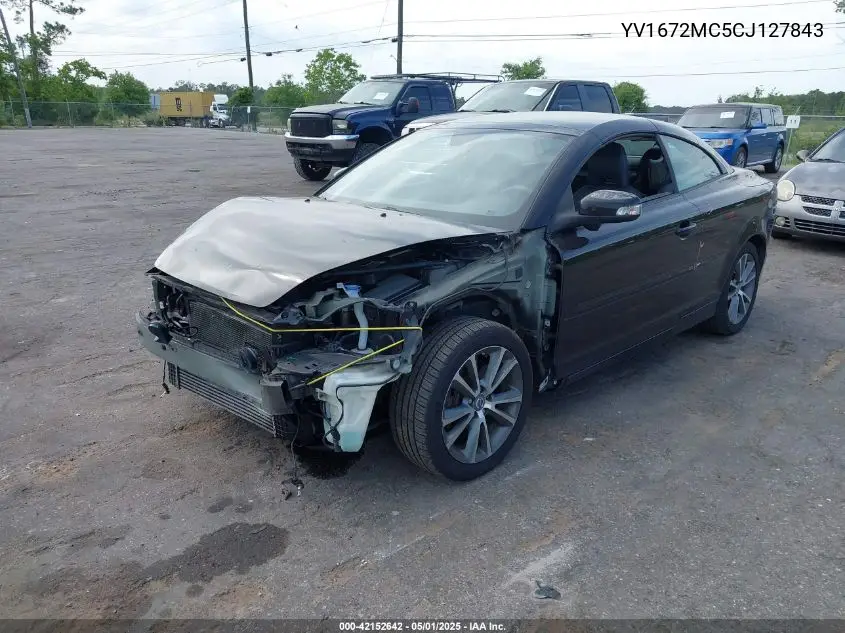 2012 Volvo C70 T5/T5 Platinum/T5 Premier Plus VIN: YV1672MC5CJ127843 Lot: 42152642