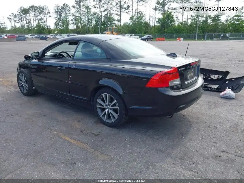 2012 Volvo C70 T5/T5 Platinum/T5 Premier Plus VIN: YV1672MC5CJ127843 Lot: 42152642