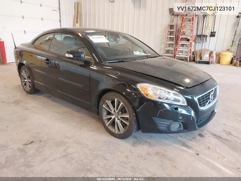 2012 Volvo C70 T5 VIN: YV1672MC7CJ123101 Lot: 42226954
