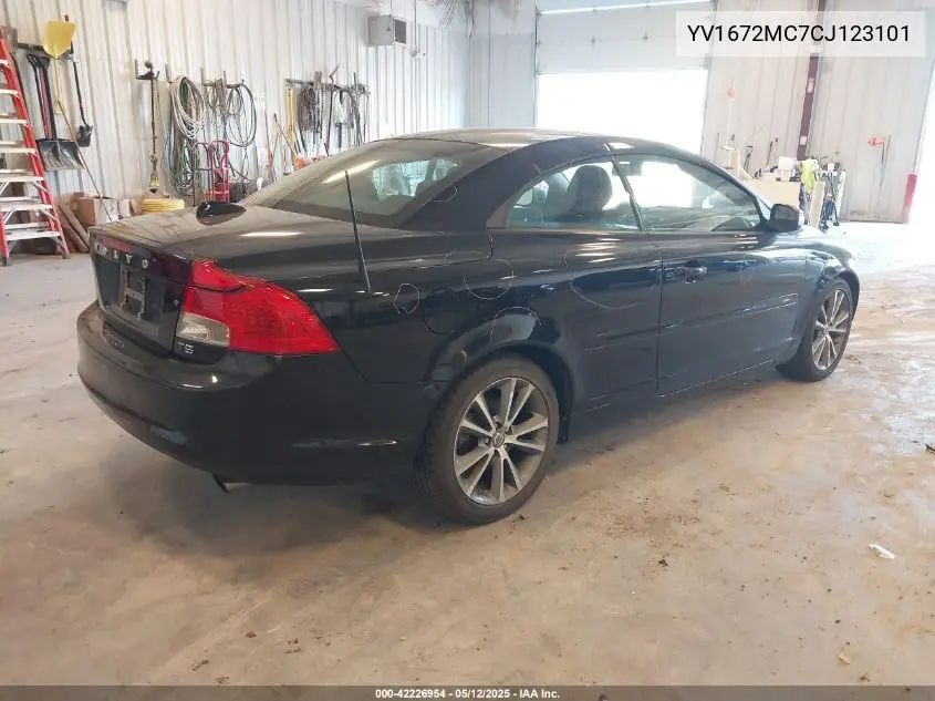 2012 Volvo C70 T5 VIN: YV1672MC7CJ123101 Lot: 42226954