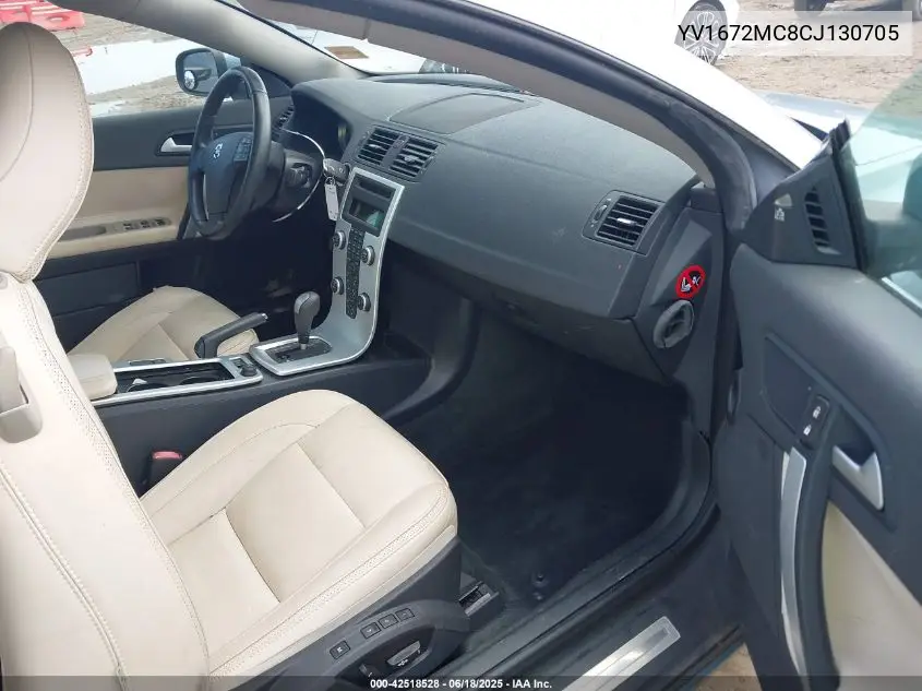 2012 Volvo C70 T5/T5 Platinum/T5 Premier Plus VIN: YV1672MC8CJ130705 Lot: 42518528