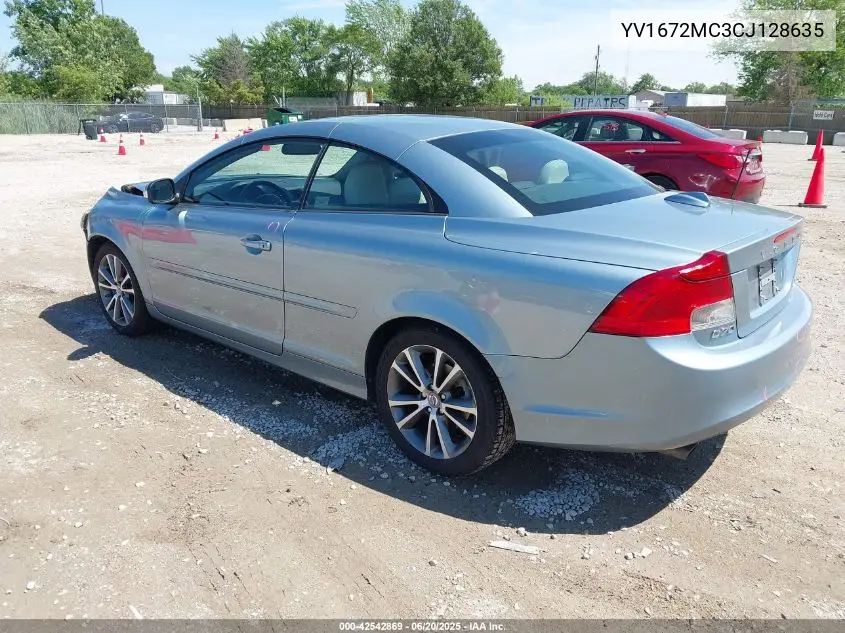 2012 Volvo C70 T5/T5 Platinum/T5 Premier Plus VIN: YV1672MC3CJ128635 Lot: 42542869