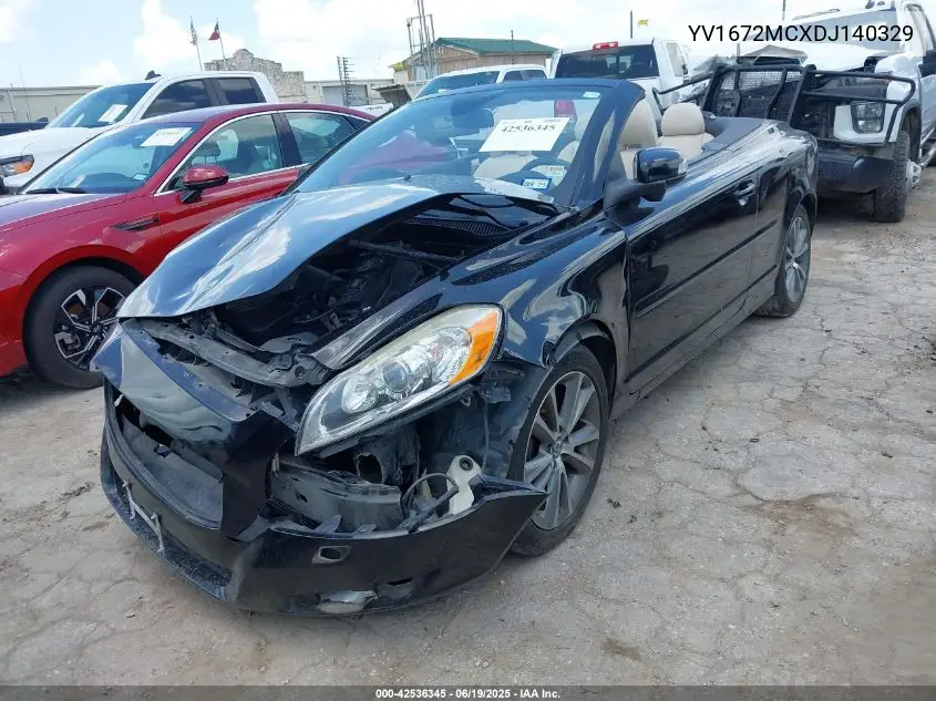 2013 Volvo C70 T5 VIN: YV1672MCXDJ140329 Lot: 42536345