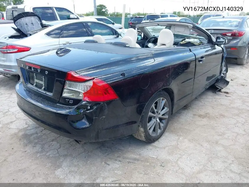 2013 Volvo C70 T5 VIN: YV1672MCXDJ140329 Lot: 42536345