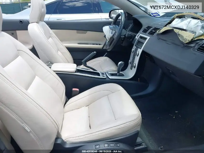 2013 Volvo C70 T5 VIN: YV1672MCXDJ140329 Lot: 42536345