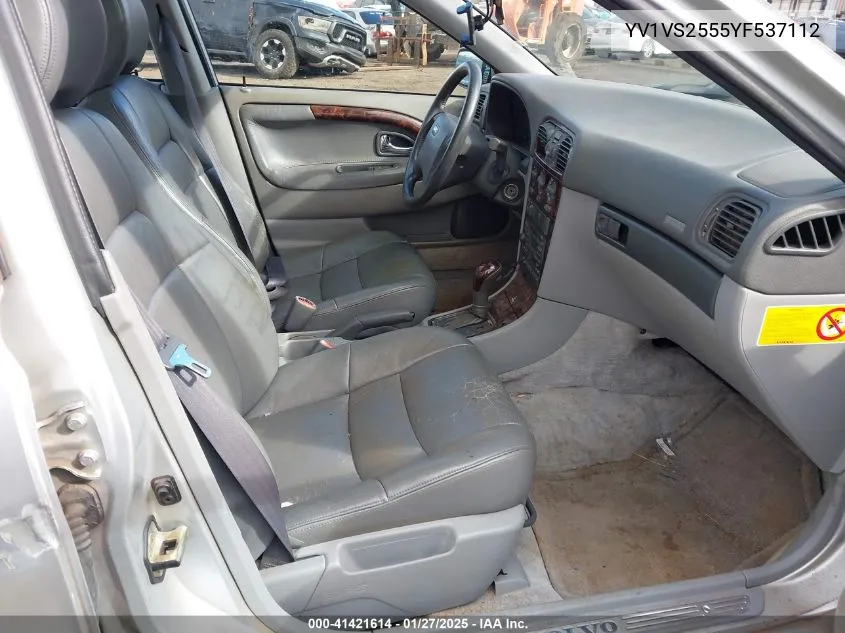 2000 Volvo S40 A/As VIN: YV1VS2555YF537112 Lot: 41421614