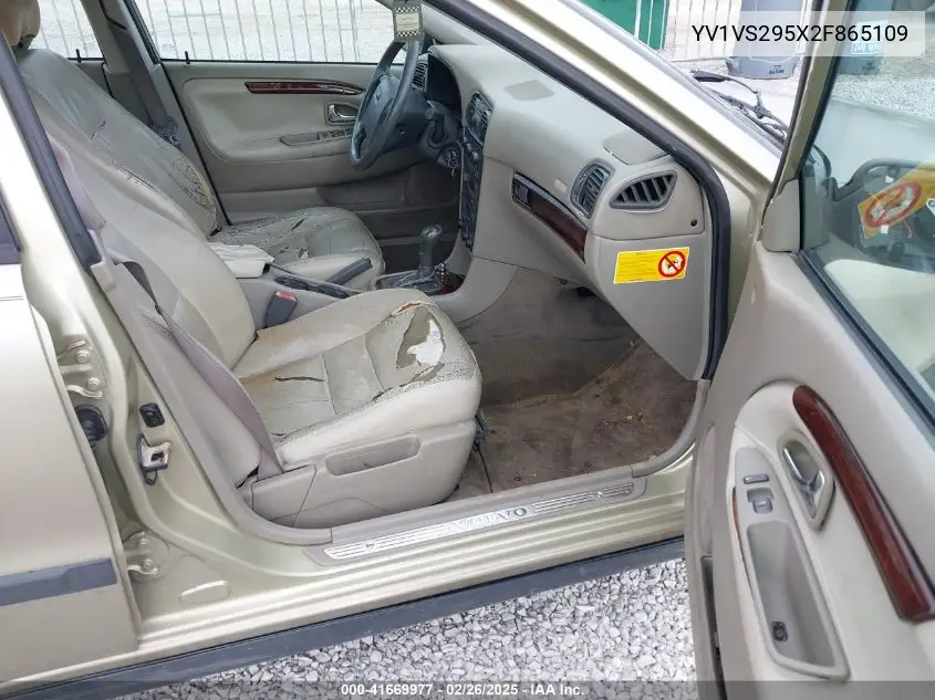 2002 Volvo S40 A VIN: YV1VS295X2F865109 Lot: 41669977