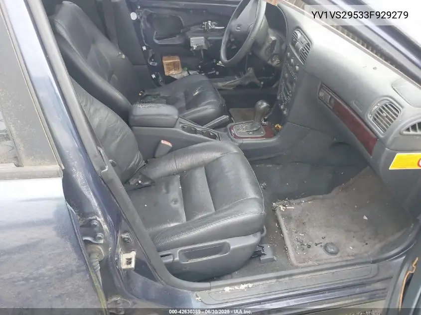 2003 Volvo S40 A VIN: YV1VS29533F929279 Lot: 42630389