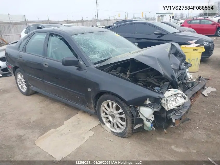 2004 Volvo S40 1.9T VIN: YV1VS27584F088564 Lot: 12299287