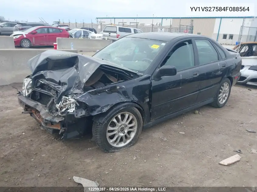 2004 Volvo S40 1.9T VIN: YV1VS27584F088564 Lot: 12299287