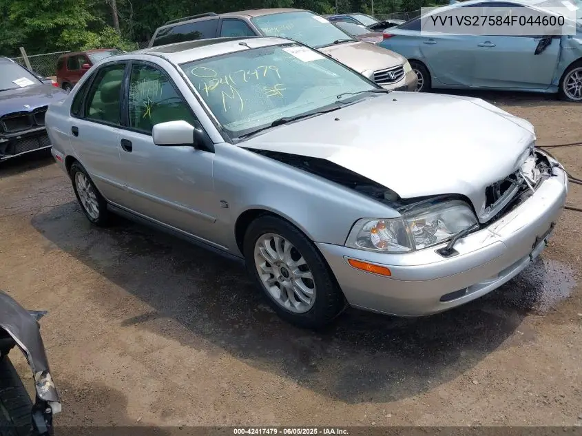 2004 Volvo S40 A/Lse VIN: YV1VS27584F044600 Lot: 42417479