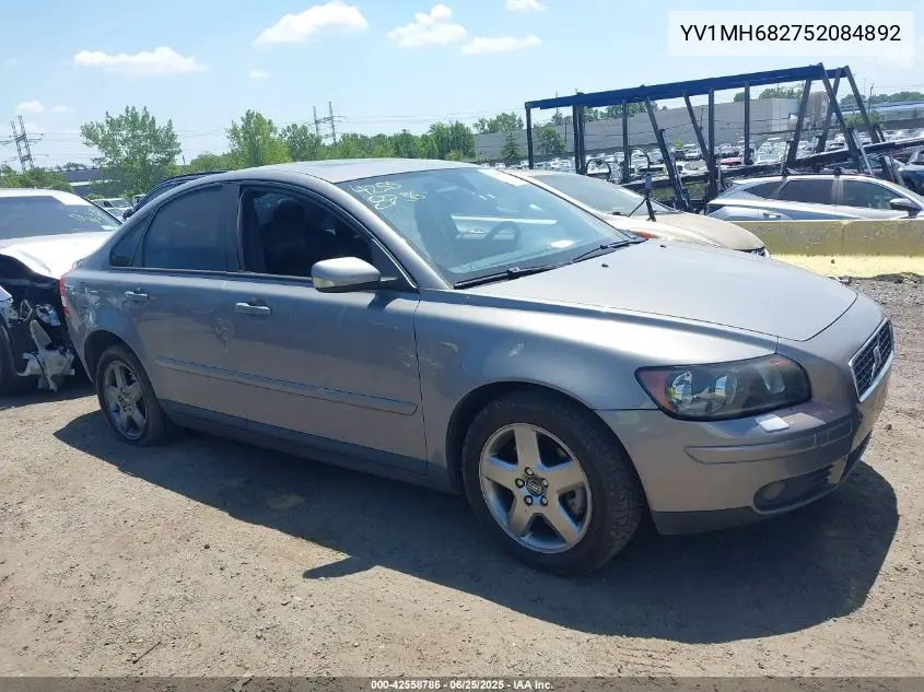 2005 Volvo S40 T5 Awd VIN: YV1MH682752084892 Lot: 42558786