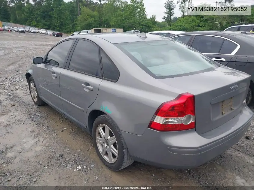 2006 Volvo S40 2.4I VIN: YV1MS382162195052 Lot: 42191212