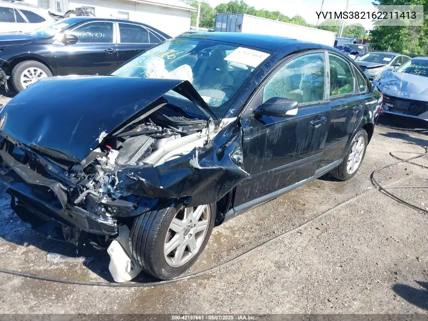 2006 Volvo S40 2.4I VIN: YV1MS382162211413 Lot: 42197661