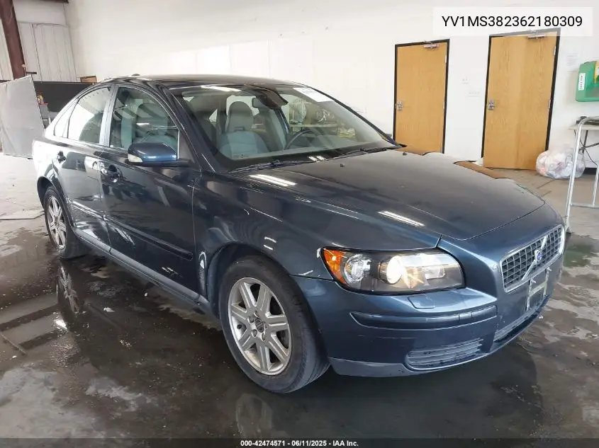 2006 Volvo S40 2.4I VIN: YV1MS382362180309 Lot: 42474571