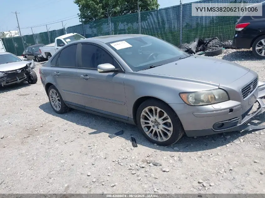 2006 Volvo S40 2.4I VIN: YV1MS382062161006 Lot: 42488474