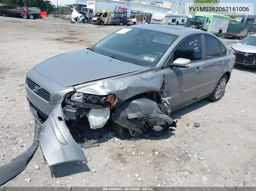 2006 Volvo S40 2.4I VIN: YV1MS382062161006 Lot: 42488474