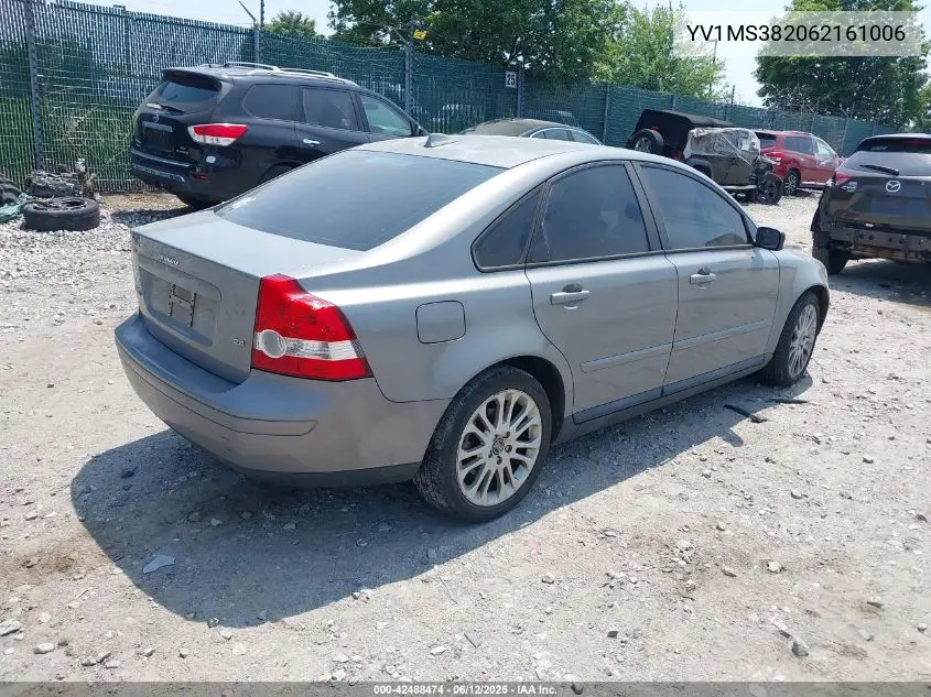 2006 Volvo S40 2.4I VIN: YV1MS382062161006 Lot: 42488474