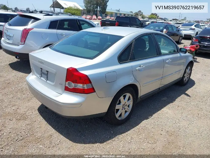 2006 Volvo S40 2.4I VIN: YV1MS390762219657 Lot: 42572841