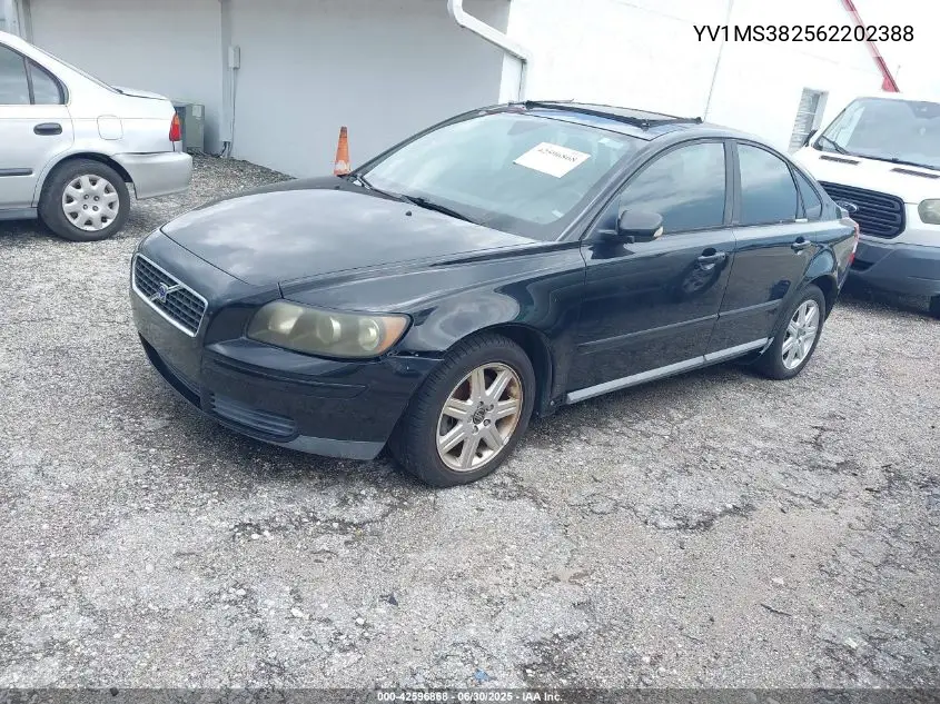 2006 Volvo S40 2.4I VIN: YV1MS382562202388 Lot: 42596868