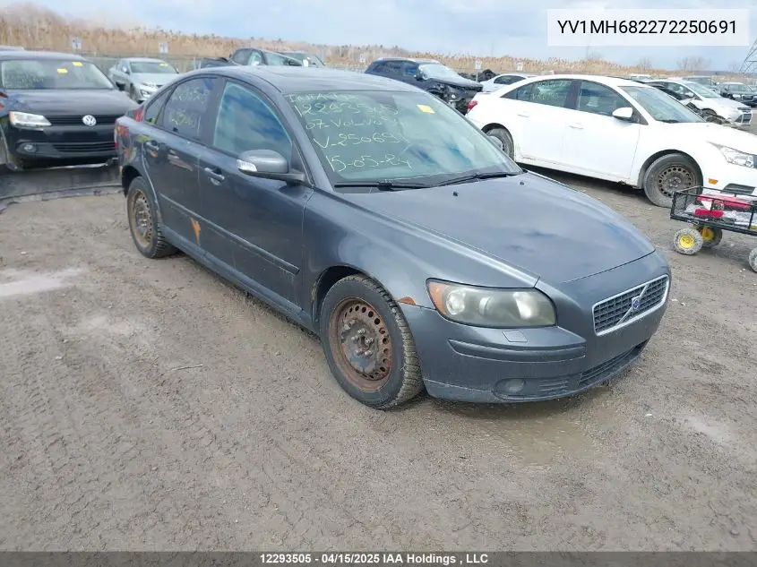 2007 Volvo S40 VIN: YV1MH682272250691 Lot: 12293505