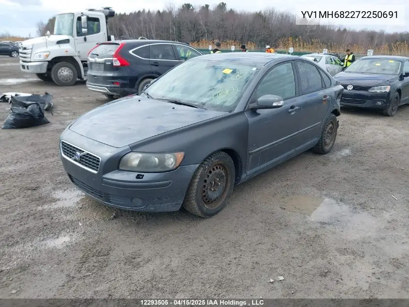 2007 Volvo S40 VIN: YV1MH682272250691 Lot: 12293505
