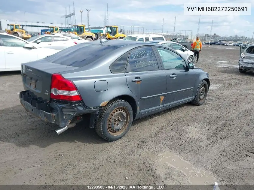 2007 Volvo S40 VIN: YV1MH682272250691 Lot: 12293505