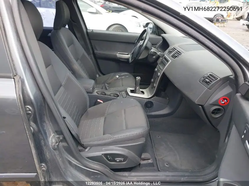2007 Volvo S40 VIN: YV1MH682272250691 Lot: 12293505