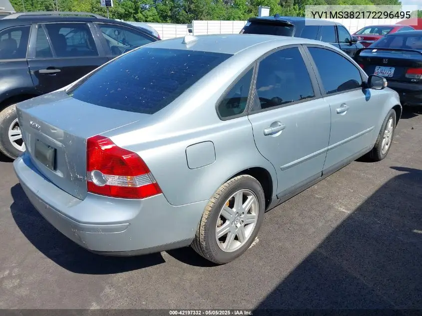 2007 Volvo S40 2.4I VIN: YV1MS382172296495 Lot: 42197332