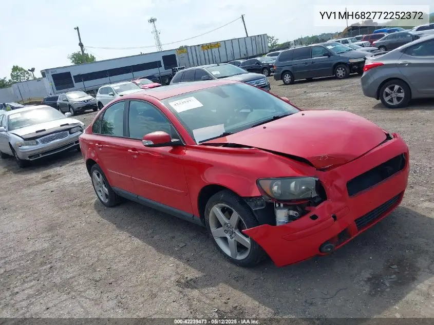 2007 Volvo S40 T5 VIN: YV1MH682772252372 Lot: 42239473