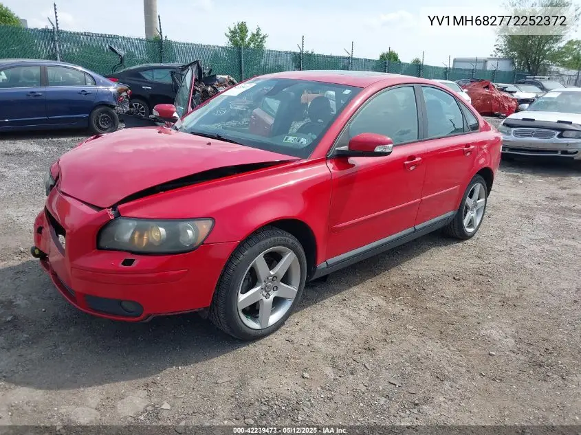 2007 Volvo S40 T5 VIN: YV1MH682772252372 Lot: 42239473
