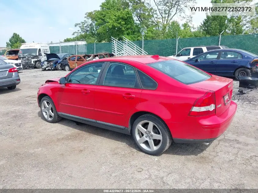 2007 Volvo S40 T5 VIN: YV1MH682772252372 Lot: 42239473