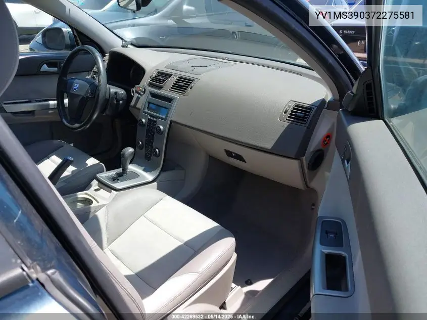 2007 Volvo S40 2.4I VIN: YV1MS390372275581 Lot: 42269532
