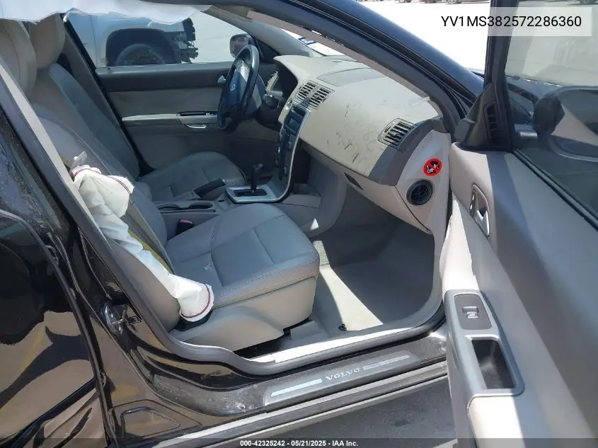 2007 Volvo S40 2.4I VIN: YV1MS382572286360 Lot: 42325242