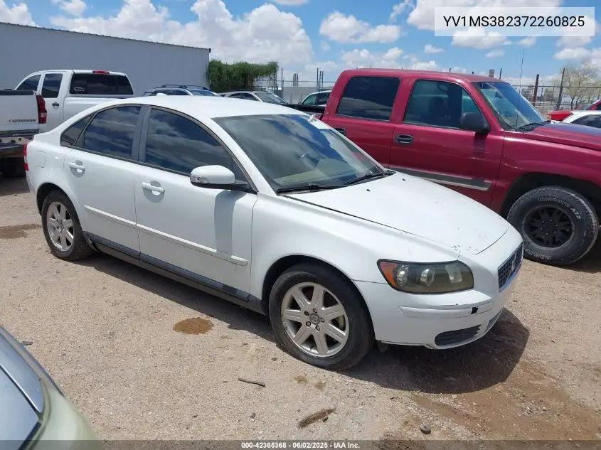 2007 Volvo S40 2.4I VIN: YV1MS382372260825 Lot: 42365368
