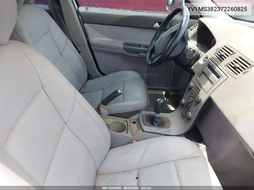 2007 Volvo S40 2.4I VIN: YV1MS382372260825 Lot: 42365368