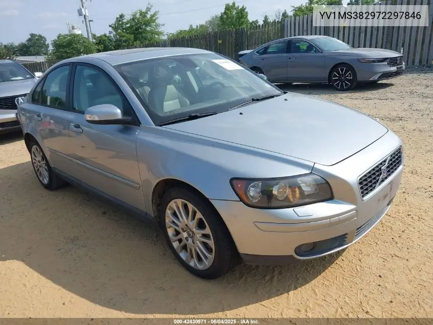 2007 Volvo S40 2.4I VIN: YV1MS382972297846 Lot: 42430971