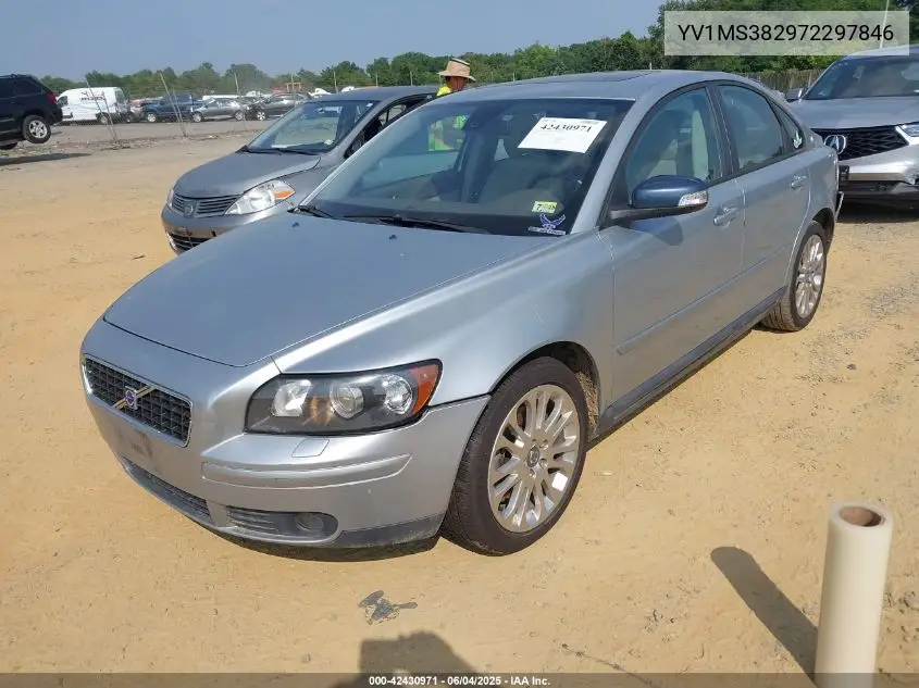 2007 Volvo S40 2.4I VIN: YV1MS382972297846 Lot: 42430971