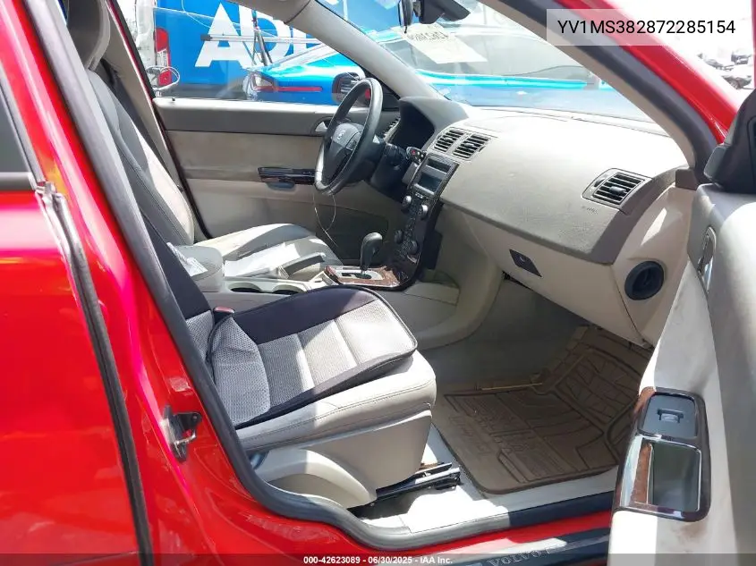 2007 Volvo S40 2.4I VIN: YV1MS382872285154 Lot: 42623089