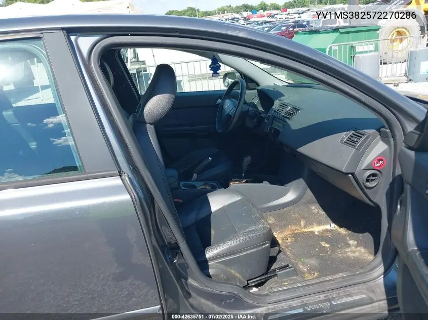 2007 Volvo S40 2.4I VIN: YV1MS382572270286 Lot: 42635751