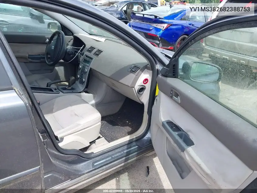 2008 Volvo S40 2.4I VIN: YV1MS382682388753 Lot: 42399969