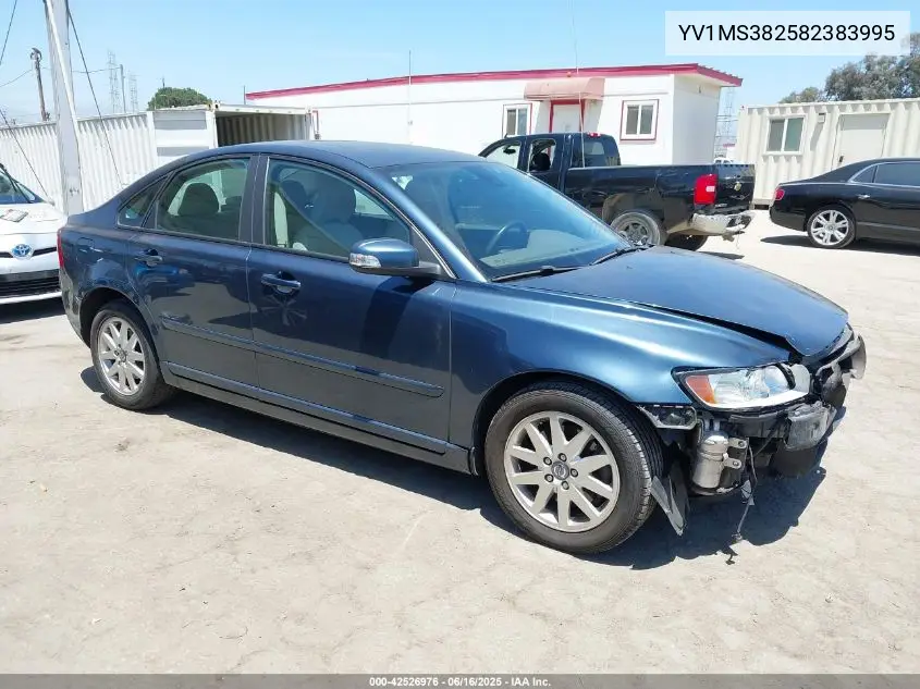2008 Volvo S40 2.4I VIN: YV1MS382582383995 Lot: 42526976