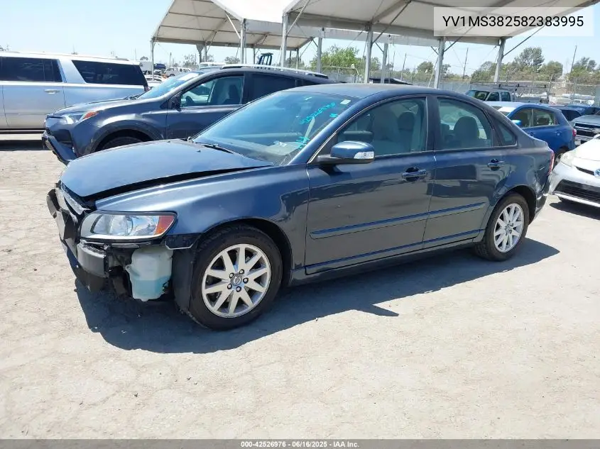 2008 Volvo S40 2.4I VIN: YV1MS382582383995 Lot: 42526976