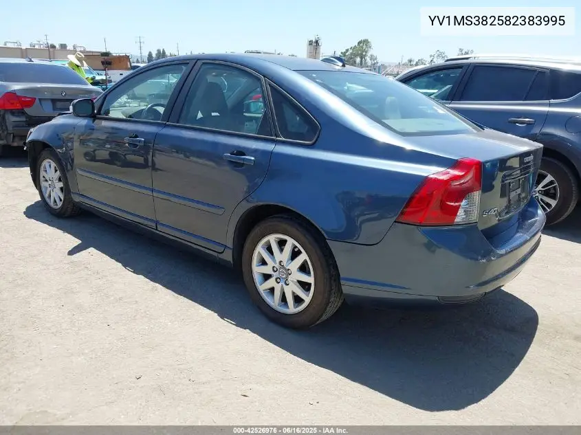 2008 Volvo S40 2.4I VIN: YV1MS382582383995 Lot: 42526976