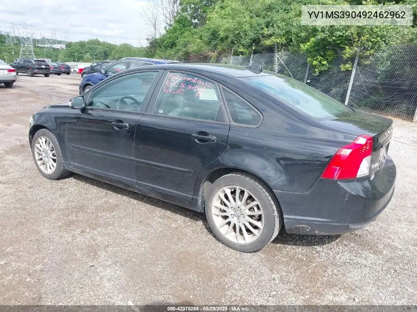 2009 Volvo S40 2.4I VIN: YV1MS390492462962 Lot: 42378286
