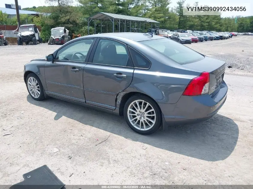 2009 Volvo S40 2.4I VIN: YV1MS390992434056 Lot: 42395082