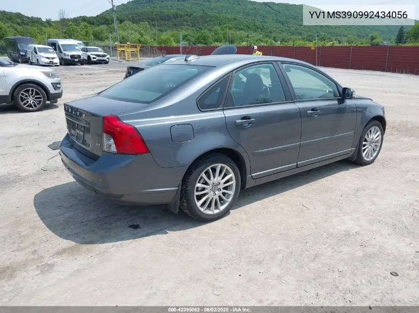 2009 Volvo S40 2.4I VIN: YV1MS390992434056 Lot: 42395082