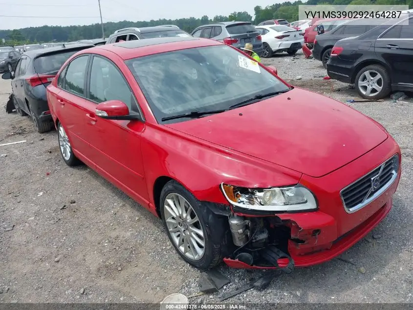 2009 Volvo S40 2.4I VIN: YV1MS390292464287 Lot: 42441378