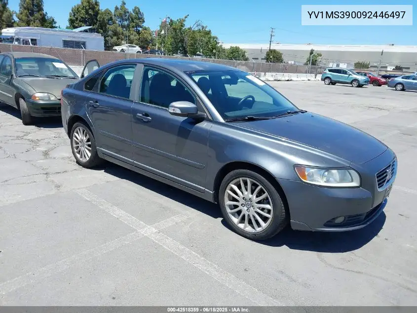 2009 Volvo S40 2.4I VIN: YV1MS390092446497 Lot: 42518359